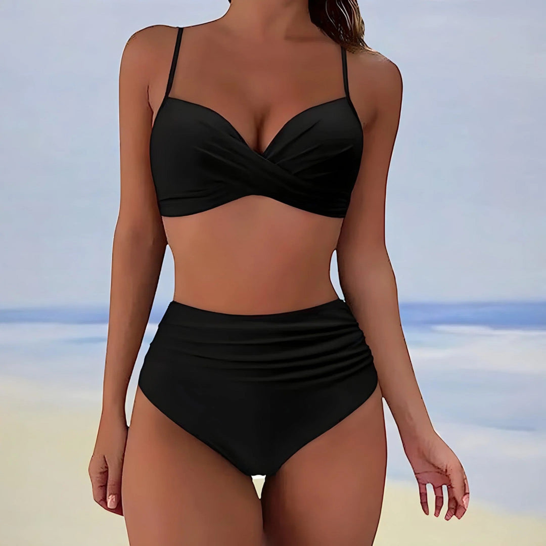 Vivienne | Elegante Bikini A Vita Alta Da Donna