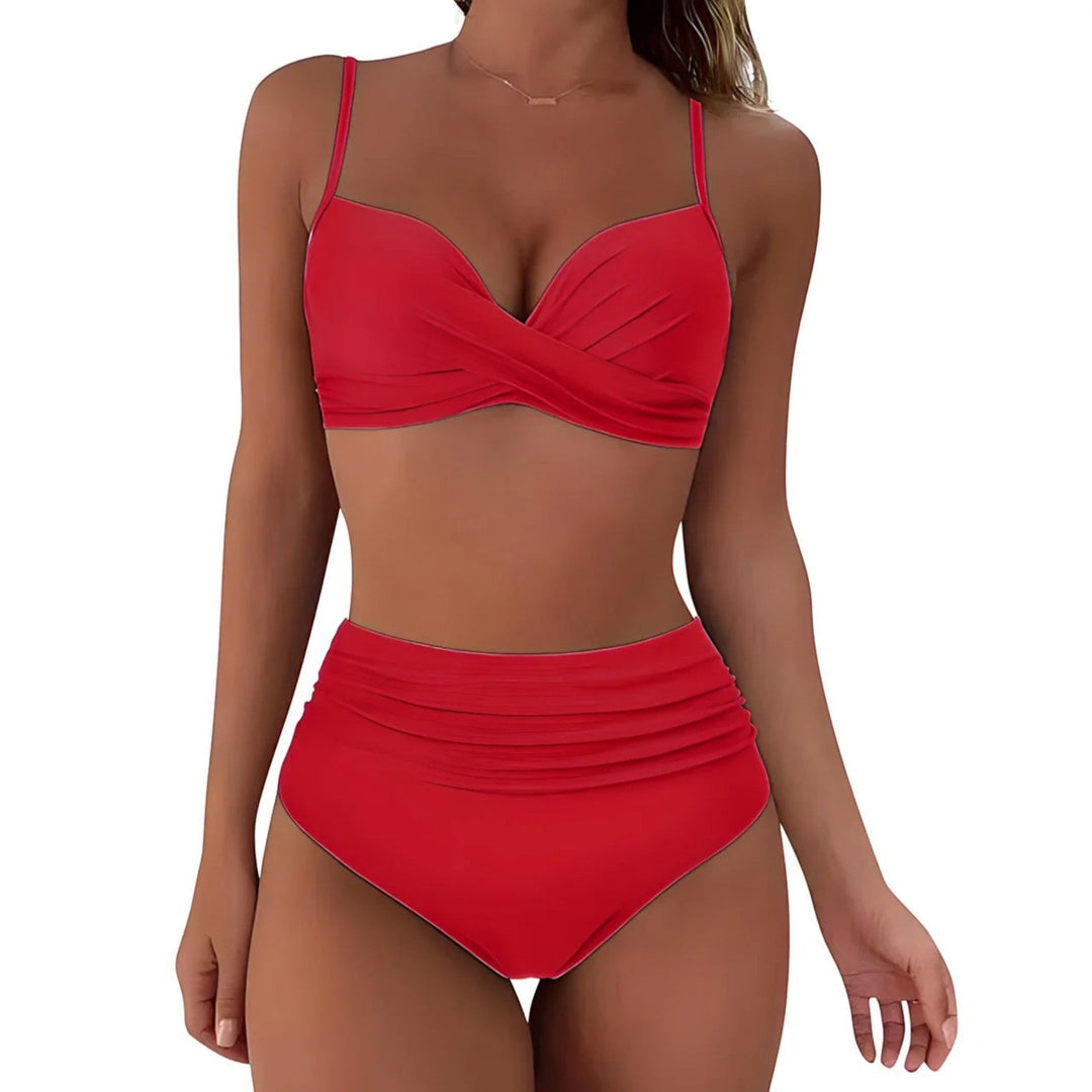 Vivienne | Elegante Bikini A Vita Alta Da Donna