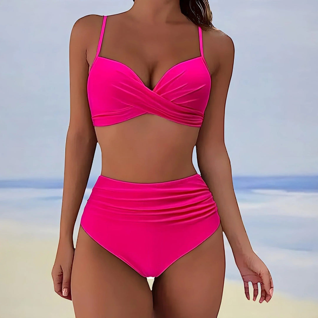 Vivienne | Elegante Bikini A Vita Alta Da Donna