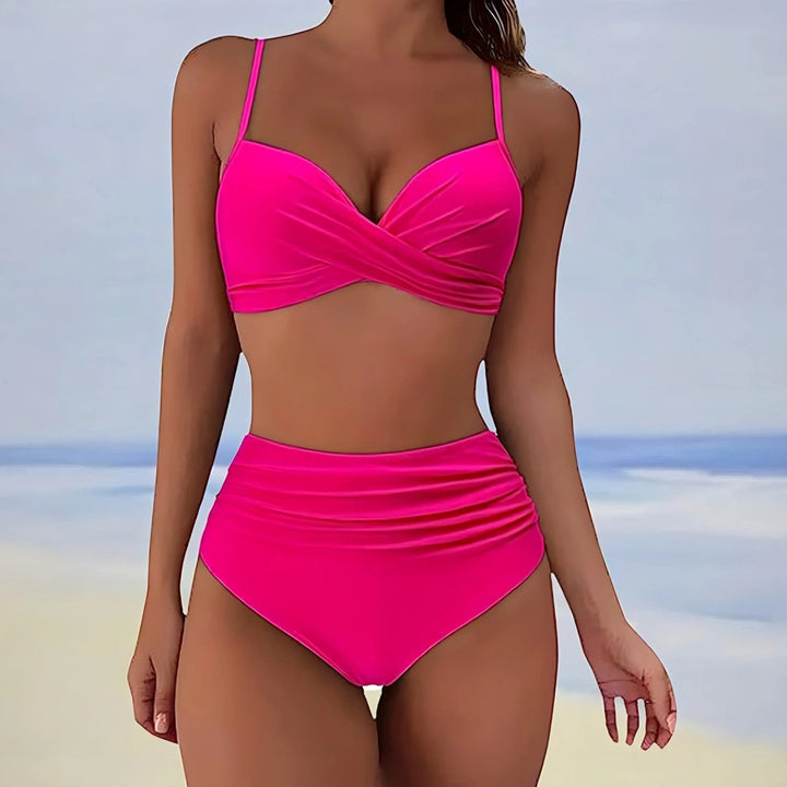 Vivienne | Elegante Bikini A Vita Alta Da Donna