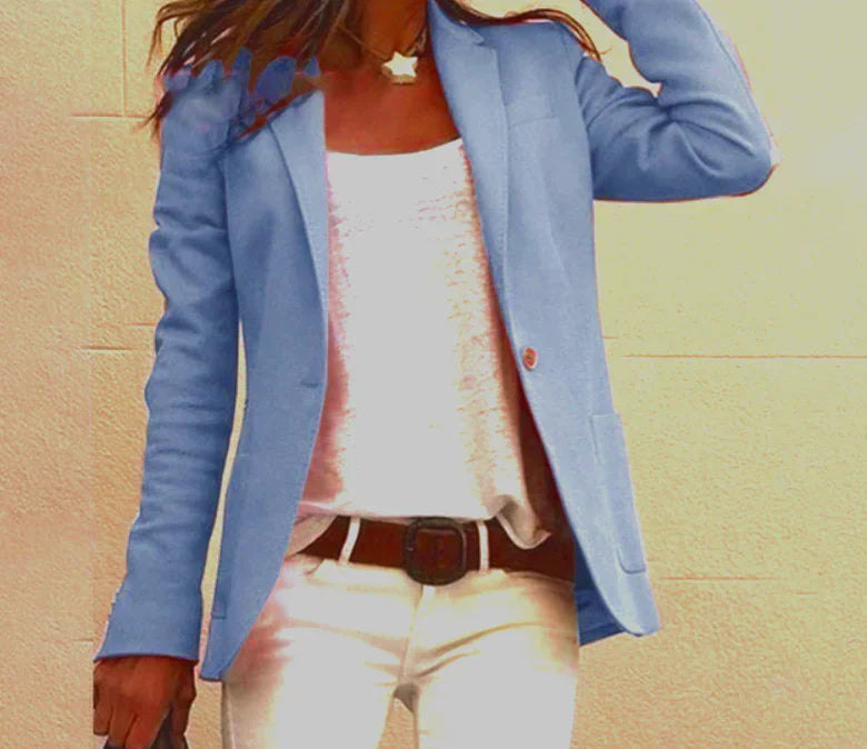 Blazer A Manica Lunga Per Donna | Slim Fit