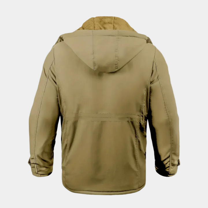 Zico Giacca Invernale Uomo Imbottita – Jacket Calda con Cappuccio e Fodera Isolante