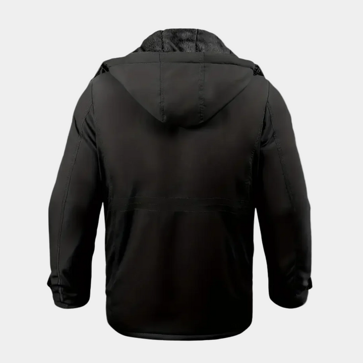 Zico Giacca Invernale Uomo Imbottita – Jacket Calda con Cappuccio e Fodera Isolante