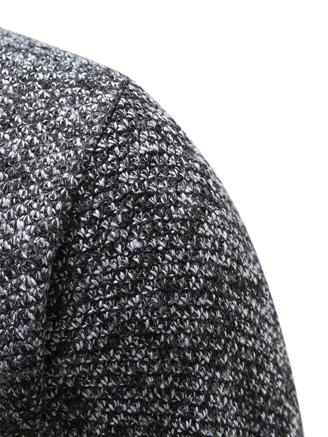 Matteo Maglione Uomo Zip – Pullover Invernale a Maglia Spessa con Chiusura a Zip