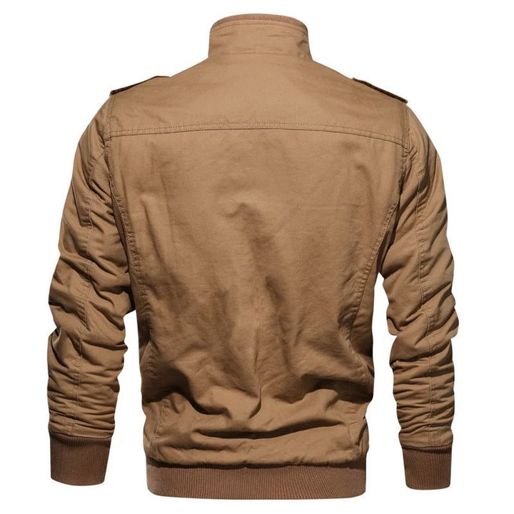 Zahir Giacca Invernale Uomo Calda – Jacket Foderata in Fleece con Collo Alto Protettivo