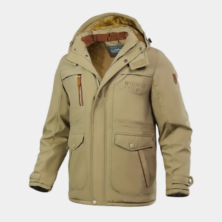 Zico Giacca Invernale Uomo Imbottita – Jacket Calda con Cappuccio e Fodera Isolante