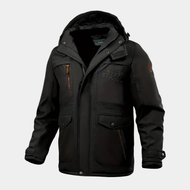 Zico Giacca Invernale Uomo Imbottita – Jacket Calda con Cappuccio e Fodera Isolante