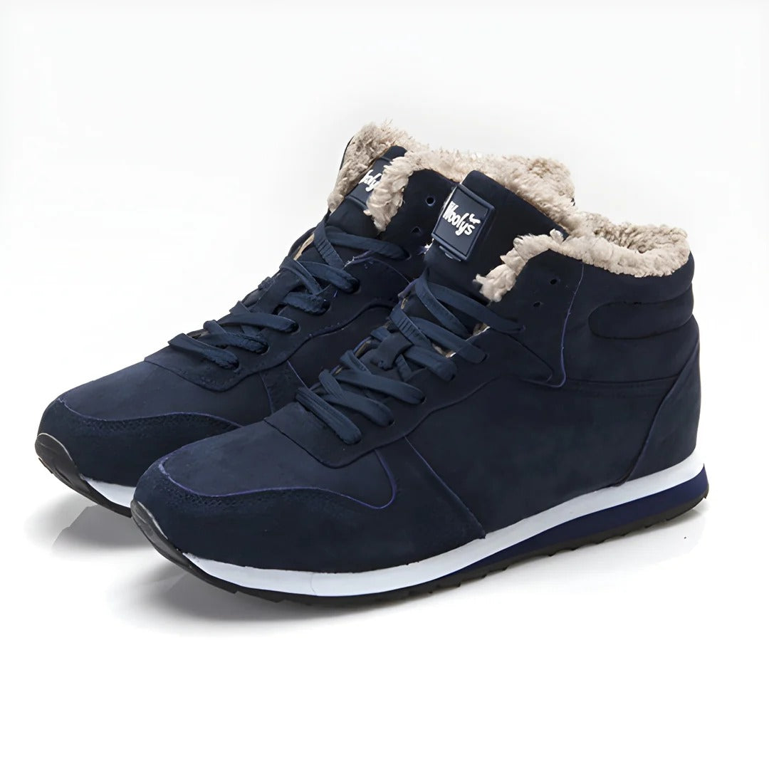 Zavian Sneakers Invernali Uomo – Scarpe Calde con Fodera in Fleece e Suola Antiscivolo