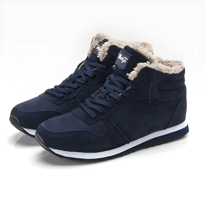 Zavian Sneakers Invernali Uomo – Scarpe Calde con Fodera in Fleece e Suola Antiscivolo
