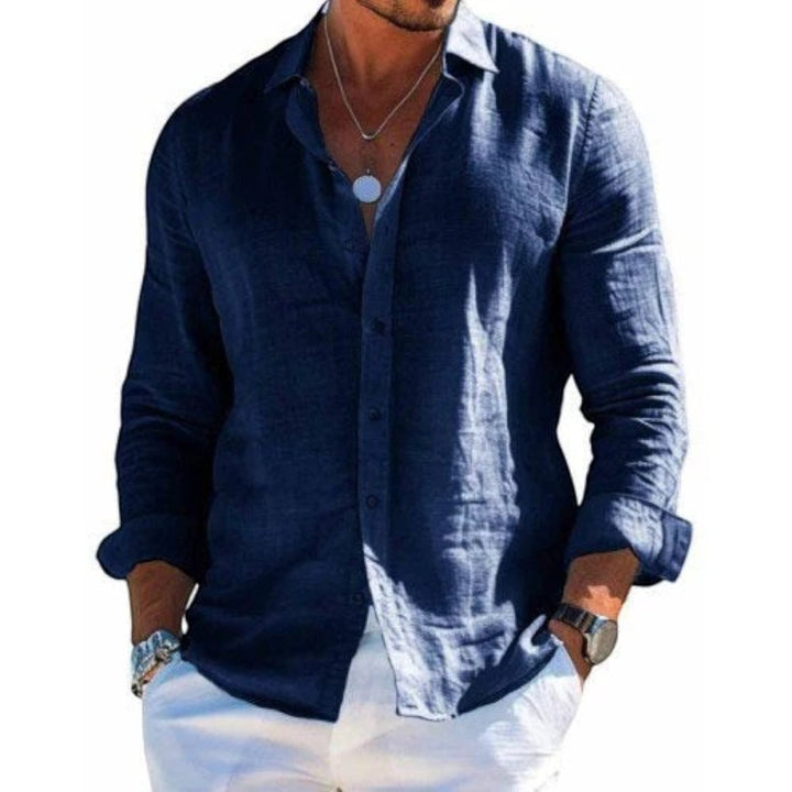 Sandro | Camicia Estiva Traspirante Da Uomo | Maniche Lunghe