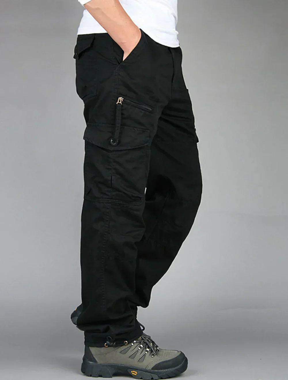 Pantaloni Cargo Dritti Da Uomo | Con Tasche