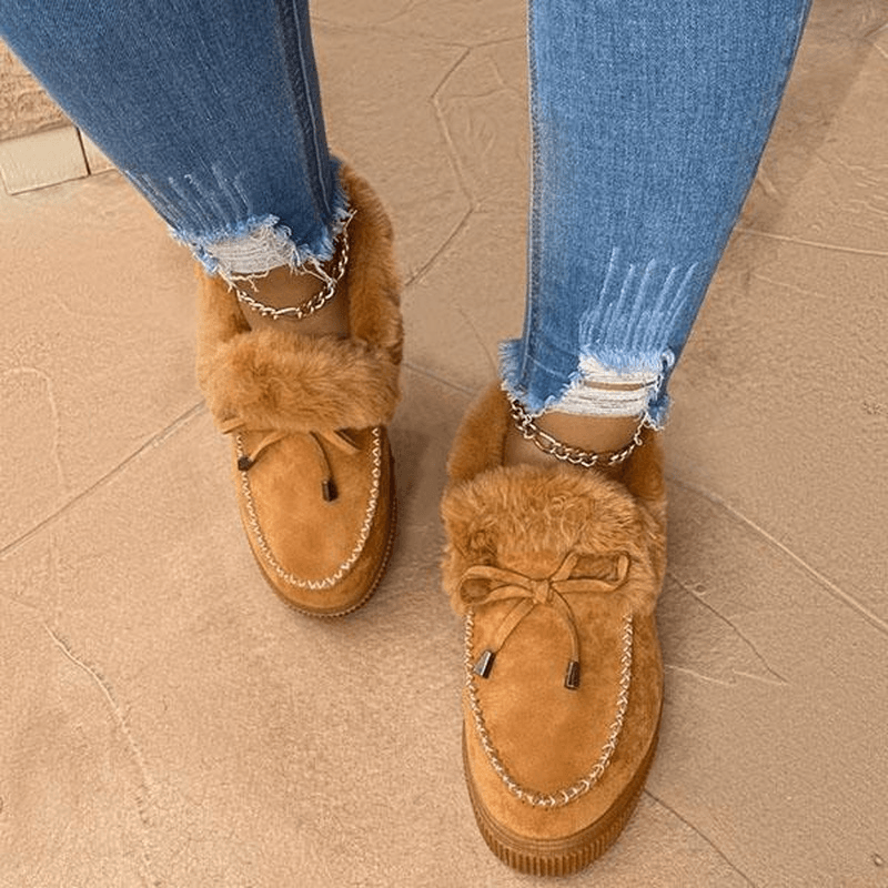 Paulette Pantofole Donna – Ciabatte Invernali con Fodera in Faux Fur e Suola Antiscivolo