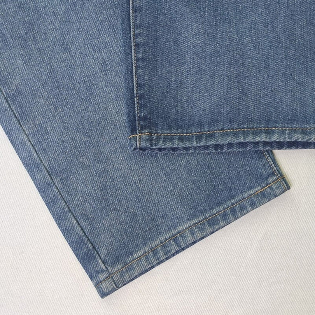 Jeans Di Jeans Modische Weitbein-Jeans für Damen | Hohe Taille