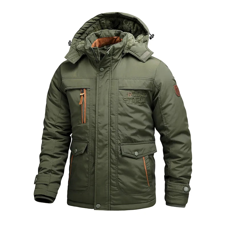 Torvik Giacca Uomo – Jacket Robusta con Cappuccio Rimovibile e Tasche Funzionali