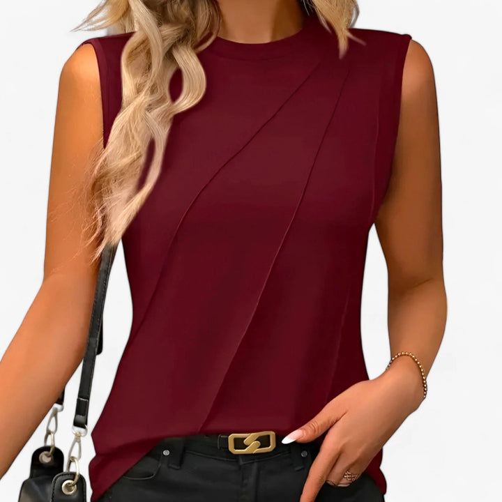 Top Estivo Elegante E Sottile Per Donne | Senza Maniche