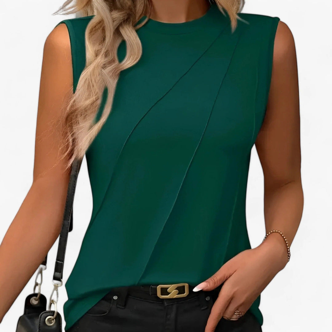 Top Estivo Elegante E Sottile Per Donne | Senza Maniche