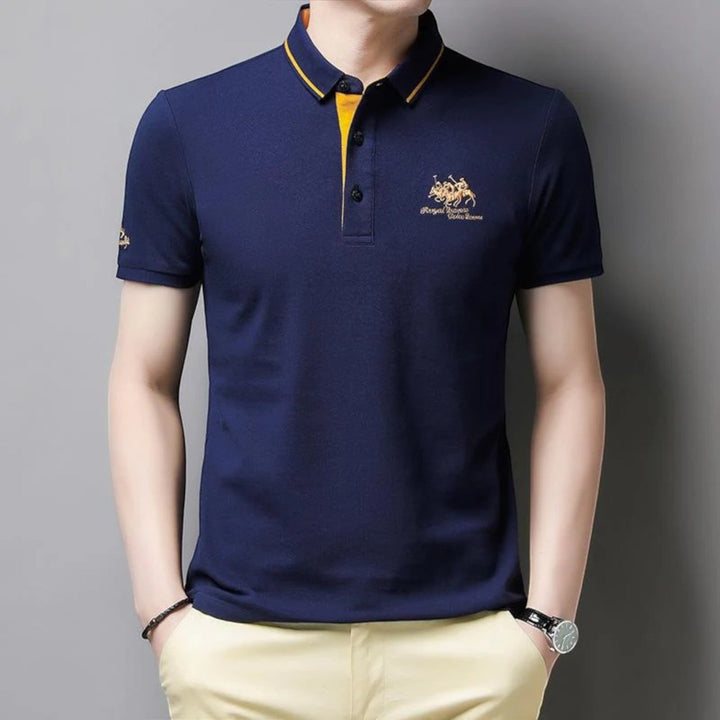 André | Pánské Casual Polo | Krátké Rukávy