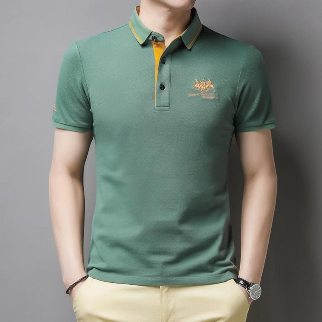 André | Pánské Casual Polo | Krátké Rukávy