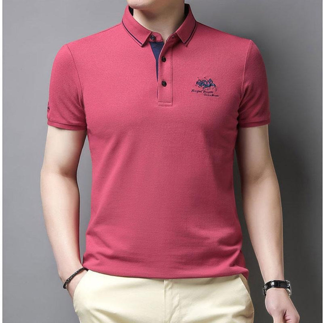 André | Pánské Casual Polo | Krátké Rukávy