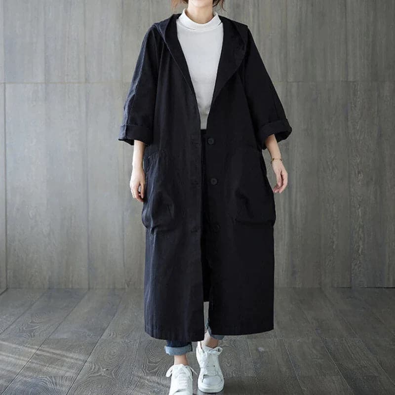 Trench Oversize Dame | Med Lommer