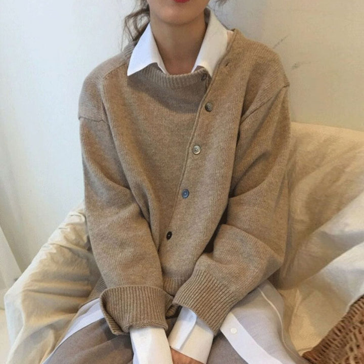 Cardigan Da Donna Con Abbottonatura | Invernale