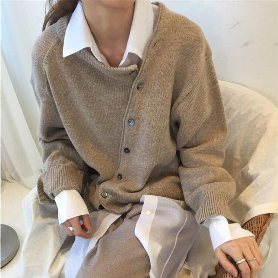 Cardigan Da Donna Con Abbottonatura | Invernale