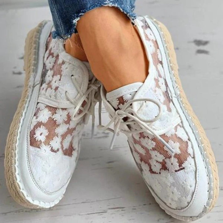 Scarpa let og elegant med blomsterprint – Vanessa