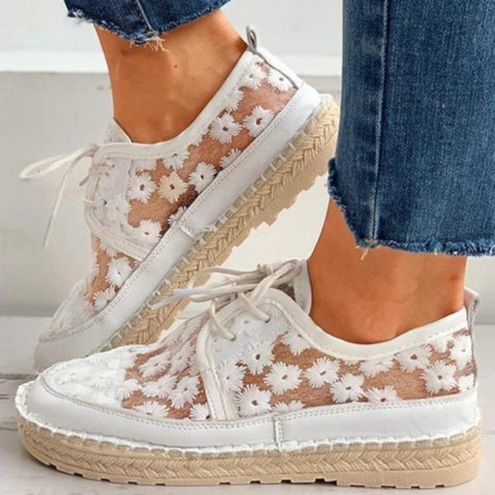 Scarpa let og elegant med blomsterprint – Vanessa