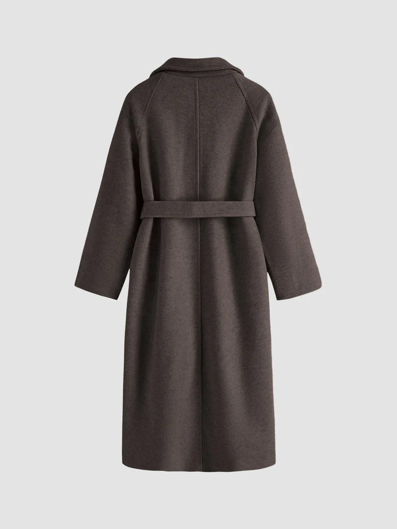 Talitha Cappotto Donna Lungo in Misto Lana – Elegante, Caldo e Stile Senza Tempo