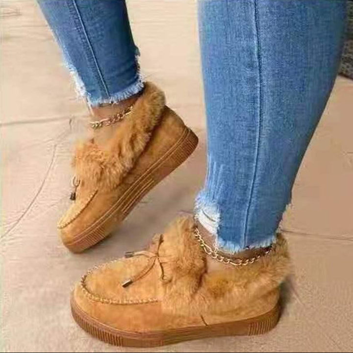 Paulette Pantofole Donna – Ciabatte Invernali con Fodera in Faux Fur e Suola Antiscivolo
