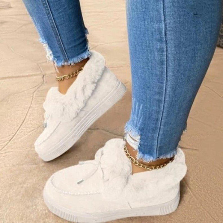 Paulette Pantofole Donna – Ciabatte Invernali con Fodera in Faux Fur e Suola Antiscivolo