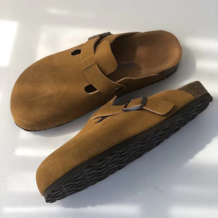 Mocassini Unisex In Pelle | Con Dettaglio Fibbia